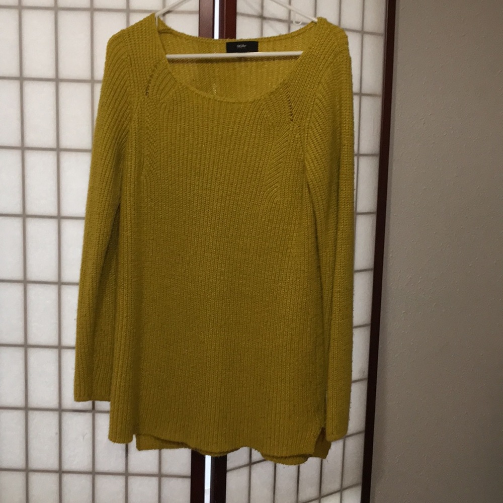 Green sweater